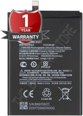 THE BATTERY STORE Mobile Battery For  Poco Original BN61 Battery for Xiaomi Poco X3 with 1 Year Warranty