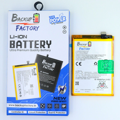 Backup Factory Mobile Battery For  Realme 8 , RMX3085