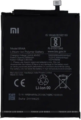 BRAVEHEART Mobile Battery For  Xiaomi Redmi Note 7 | Note 7 Pro | Note 7S | M1901F7G | BN4A | 3 Months Warranty