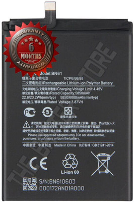 THE BATTERY STORE Mobile Battery For  Poco Original BN61 Battery for Xiaomi Poco X3 with 6 Months Warranty