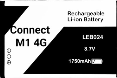 Wokia-Electronics Company Mobile Battery For  Lava Connect M1 4G II Leb024 II 1750mAh