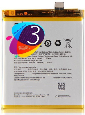 Facelift Mobile Battery For  Oneplus 6 A6000 A6003 With 3 Months Warranty