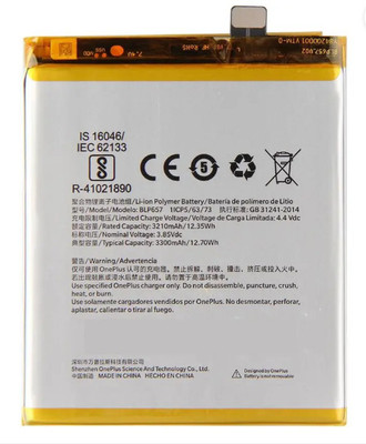 BRAVEHEART Mobile Battery For  One Plus Oneplus Six One Plus 6 One+6 1+6