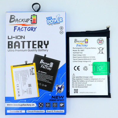 Backup Factory Mobile Battery For  Tecno BL-58BT