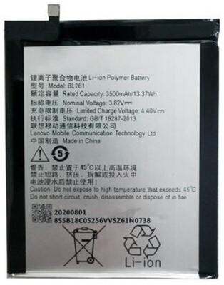 imbi Mobile Battery For  Lenovo K5 Note BL-261 BL261 Lenovo K5 Note BL-261