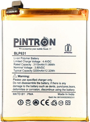 Pintron Mobile Battery For  Oppo F3, F5 Mobile Battery for Oppo F3, F5, BLP-631 with 180 Days Warranty