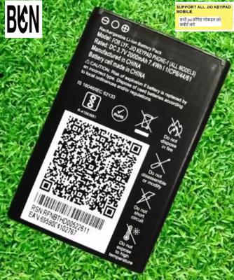 BKN Mobile Battery For  JIO / LYF LYF JIO F-90 FM BATTERY LYF JIO Jio Phone F320B All Jio Keypad Phone / 2000mAh