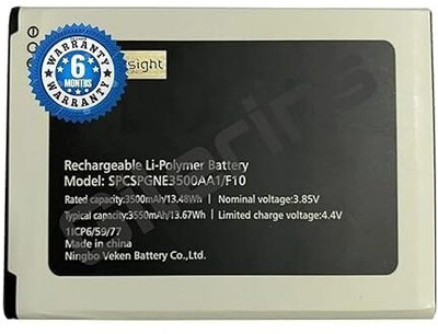 GILERINS Mobile Battery For  Gionee Original SPCSPGNE3500AA1 Battery for Gionee F10 with 6 Month Warranty