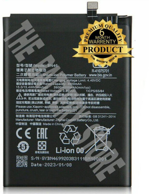 THE BATTERY STORE Mobile Battery For  Redmi Battery for Redmi Note 6, 8, Y3, 7 with 6 Month Warranty
