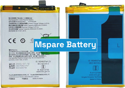 Mspare Mobile Battery For  Oppo A74/A54 (5G) | Model BLP851 {5000mAH}