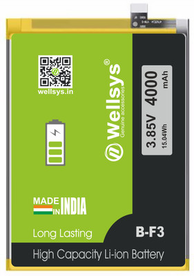 WELLSYS Mobile Battery For  VIVO Y91 / Y93 / Y95 / Y93S / Y91C / Y90 / Y1S B-F3 (4000MAH)