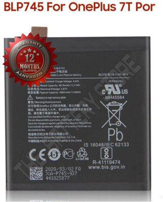 THE BATTERY STORE Mobile Battery For  Oneplus Original BLP745 Battery for OnePlus 7T Pro with 1 Year Warranty