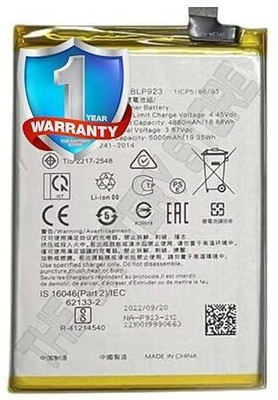 THE BATTERY STORE Mobile Battery For  Oppo BLP911 Battery for Oppo V25 RMX3491 /RMX3471 with 1 Year warrenty