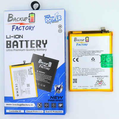 Backup Factory Mobile Battery For  Realme C30 , RMX3581 , RMX3623