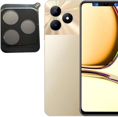 Caseworm Back Camera Lens Glass Protector for Realme C53-3D Lens Camera Protector(Pack of: 1)