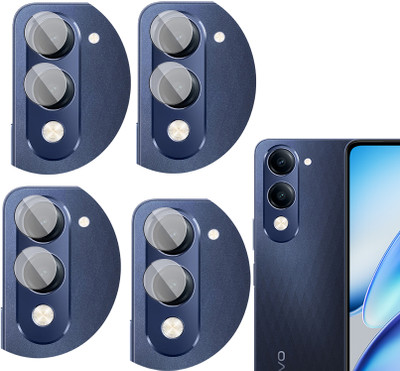 DAFFIN Back Camera Lens Glass Protector for vivo T4 Lite 5G(Pack of: 4)