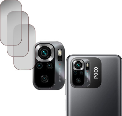 EJZATI Back Camera Lens Glass Protector for POCO M5s(Pack of: 3)