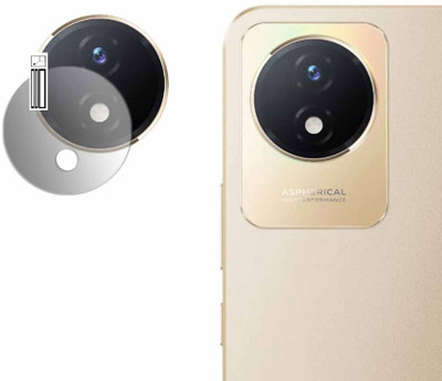 SCREENPROTECTOR Back Camera Lens Glass Protector for Vivo Y02t CAMERA(Pack of: 1)