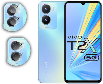 DAFFIN Back Camera Lens Glass Protector for vivo T2x 5G(Pack of: 2)