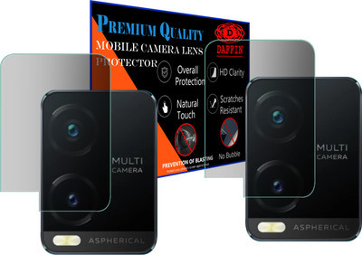 DAFFIN Back Camera Lens Glass Protector for vivo T1X(Pack of: 2)