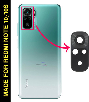 CELLO TECH Back Camera Lens Glass Protector for MI REDMI NOTE 10, MI REDMI NOTE 10S(Pack of: 1)
