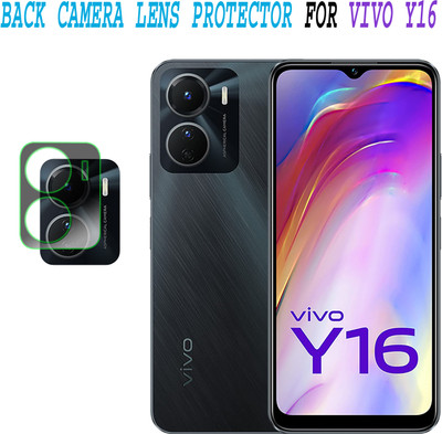 ejzatex Back Camera Lens Glass Protector for VIVO Y16(Pack of: 1)