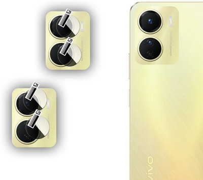 DAFFIN Back Camera Lens Glass Protector for Vivo Y16(Pack of: 2)
