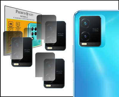 Hideous Back Camera Lens Glass Protector for Vivo T1X(Pack of: 3)