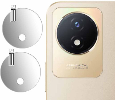 YCHROZE Back Camera Lens Glass Protector for Vivo Y02t(Pack of: 2)