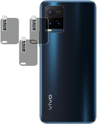 DICKON Back Camera Lens Glass Protector for VIVO Y21T(Pack of: 3)