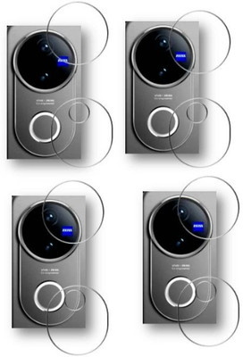 AHWAVEEDA Back Camera Lens Glass Protector for VIVO V50 5G CAMERA LENS (P-4)(Pack of: 4)