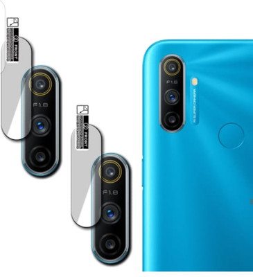 AHWAVEEDA Back Camera Lens Glass Protector for REALME C3 CAMERA LENS (PACK OF 2)(Pack of: 2)