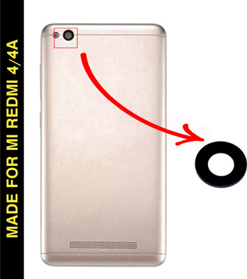 CELLO TECH Back Camera Lens Glass Protector for MI REDMI 4, MI REDMI 4A(Pack of: 1)