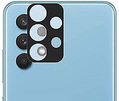 VOSKI Back Camera Lens Glass Protector for Samsung Galaxy A52 Edge To Edge 5D Camera Lens Protector(Pack of: 1)