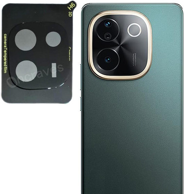 AMEYAA Back Camera Lens Glass Protector for Vivo T3 Pro 5G [Full Coverage 360 Degree protection Tempered Glass(Pack of: 1)