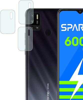 MOKPLZ Back Camera Lens Glass Protector for TECNO SPARK 6 AIR(Pack of: 3)