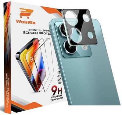 WonRia Camera Lens Protector for Poco X6, Poco X6 Camera Glass(Pack of 1)