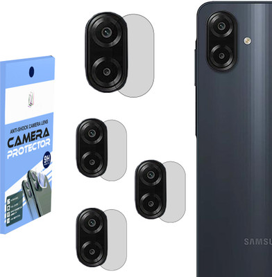 SCREENIX Back Camera Lens Glass Protector for SAMSUNG GALAXY M07, [Flexible Unbreakable Polycarbonate Material](Pack of: 4)