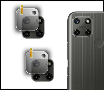 Hideous Back Camera Lens Glass Protector for Realme C25Y(Pack of: 2)