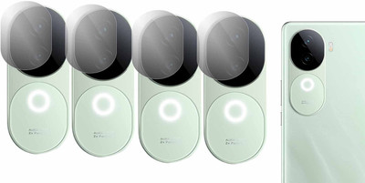 DAFFIN Back Camera Lens Glass Protector for iQOO Z9s 5G(Pack of: 4)