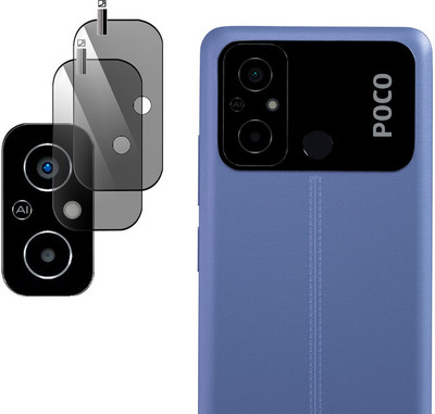 Ezger Back Camera Lens Glass Protector for POCO C55(Pack of: 2)