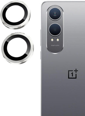 Mobilive Back Camera Lens Ring Guard Protector for OnePlus Nord CE4 Lite Silver(Pack of: 2)