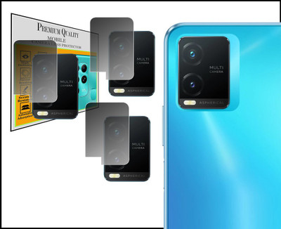 Ychroze Back Camera Lens Glass Protector for Vivo T1X(Pack of: 3)