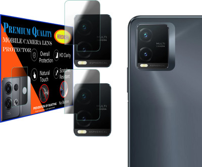 HIRDESH Back Camera Lens Glass Protector for Vivo T1X(Pack of: 2)