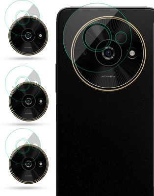 Nazomi Tech Back Camera Lens Glass Protector for Poco C61, C61 Poco, POCO C61(Pack of: 3)