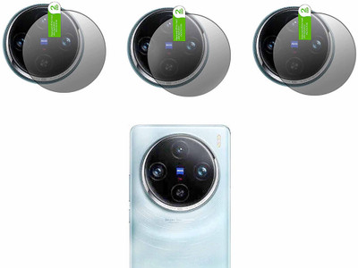 HIDEOUS Back Camera Lens Glass Protector for vivo X100 Pro 5G(Pack of: 3)
