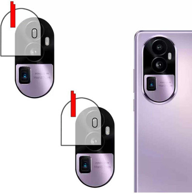 DB Back Camera Lens Glass Protector for OPPO RENO 10 PRO PLUS 5G CAMERA LENS (PACK OF 2)(Pack of: 2)