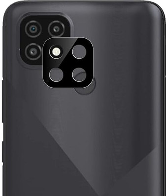 YAFILO Back Camera Lens Glass Protector for realme C21 Anti-Scratch / Tempered Glass [Easy Installation] Black(Pack of: 1)