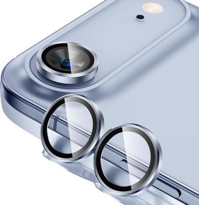 BOGATO™ Back Camera Lens Glass Protector for iPhone Air, iPhone 17 Air, (Sky Blue)(Pack of: 1)