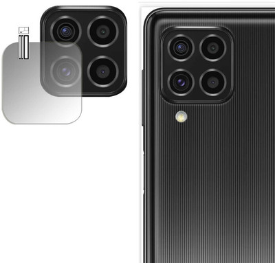 DOUMOF Back Camera Lens Glass Protector for SAMSUNG GALAXY F62 CAMERA(Pack of: 1)